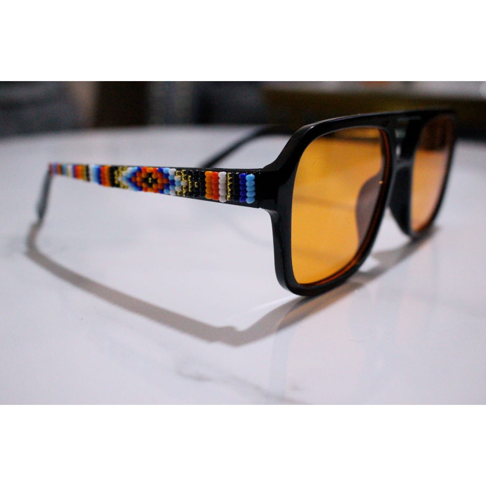 African Glazed Sunglasses A5 - Image 3